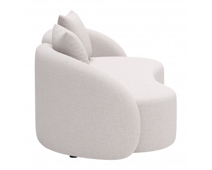 ZUO Sunny Isles Loveseat - Beige