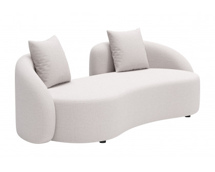 ZUO Sunny Isles Loveseat - Beige