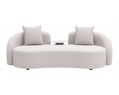 ZUO Sunny Isles Loveseat - Beige