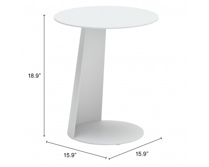 ZUO™ Sunny Isles Side Table - White