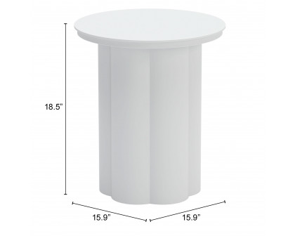 ZUO - Kogur Side Table in White