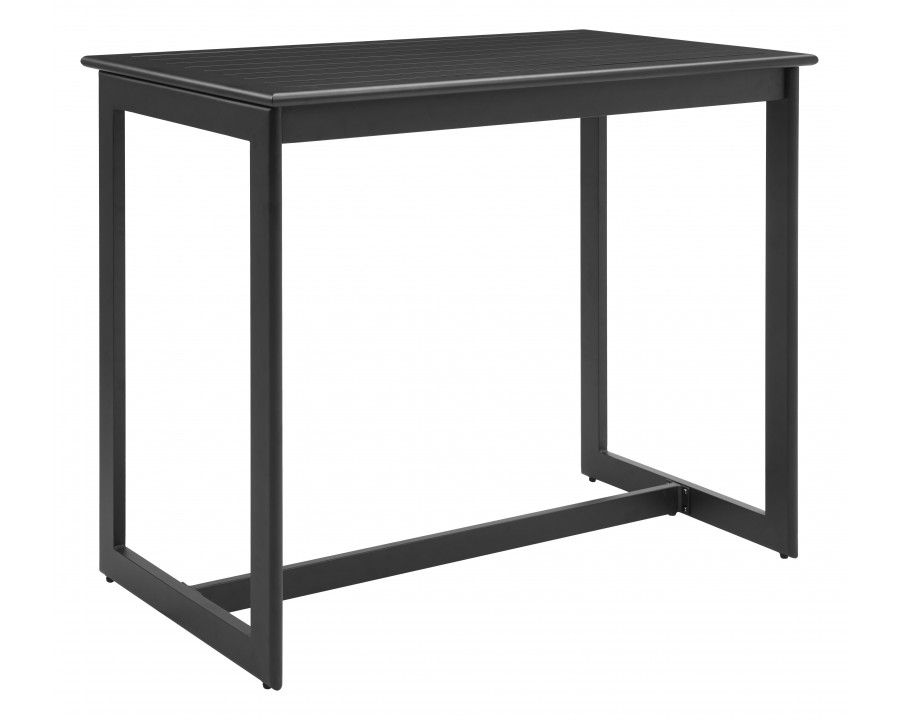 ZUO - Midnight Wave Bar Table in Black