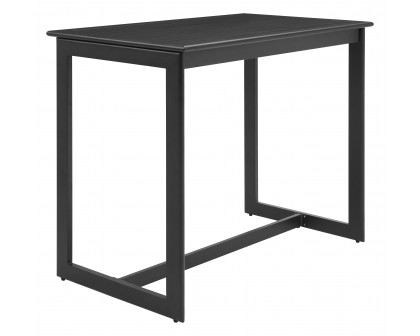 ZUO - Midnight Wave Bar Table in Black