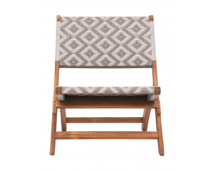 ZUO - Tide Lounge Chair in Multi-Color