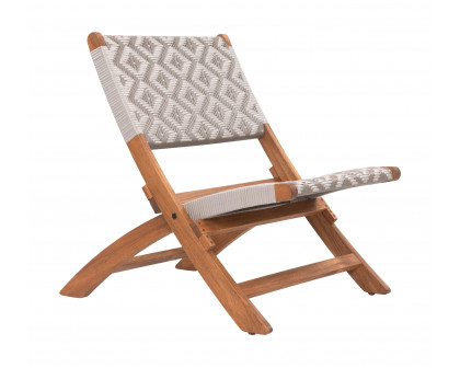 ZUO - Tide Lounge Chair in Multi-Color