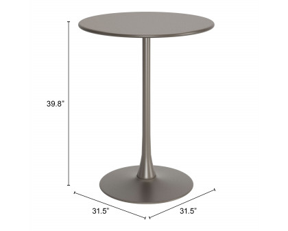 ZUO Soleil Bar Table - Taupe