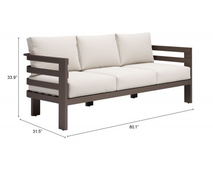 ZUO - Bal Harbor Sofa in White