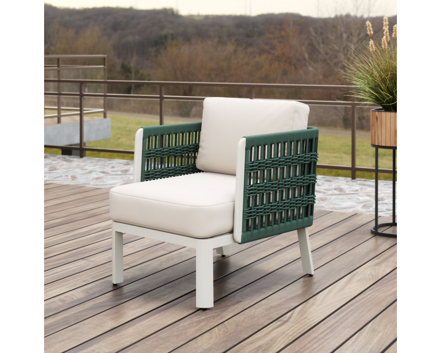 ZUO - Bridgehampton Armchair in White