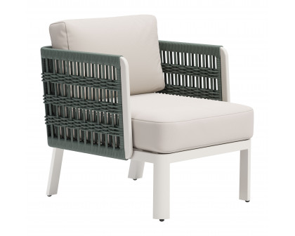 ZUO - Bridgehampton Armchair in White