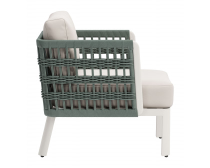 ZUO - Bridgehampton Armchair in White