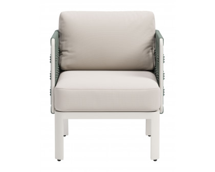 ZUO - Bridgehampton Armchair in White