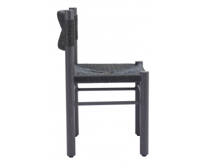 ZUO Iska Dining Chair (Set of 2) - Black