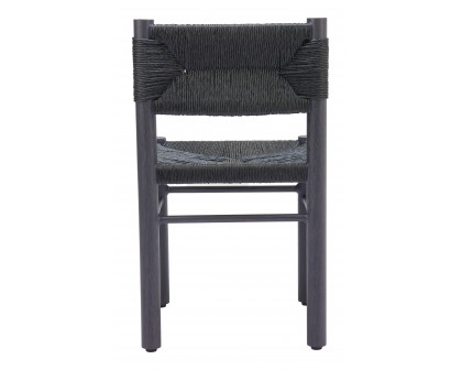 ZUO Iska Dining Chair (Set of 2) - Black