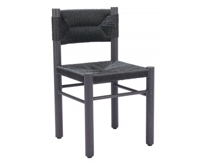 ZUO Iska Dining Chair (Set of 2) - Black