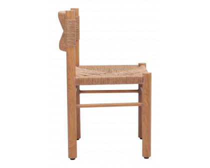 ZUO Iska Dining Chair (Set of 2) - Natural