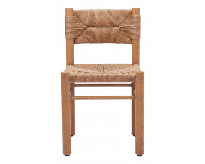 ZUO Iska Dining Chair (Set of 2) - Natural