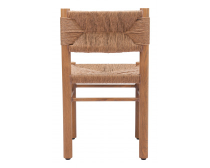 ZUO Iska Dining Chair (Set of 2) - Natural