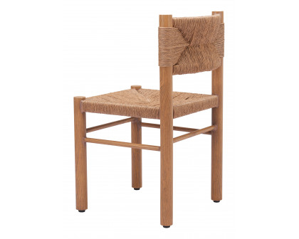 ZUO Iska Dining Chair (Set of 2) - Natural