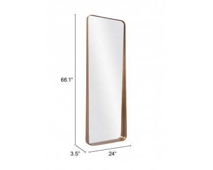 ZUO - Riga Mirror in Gold