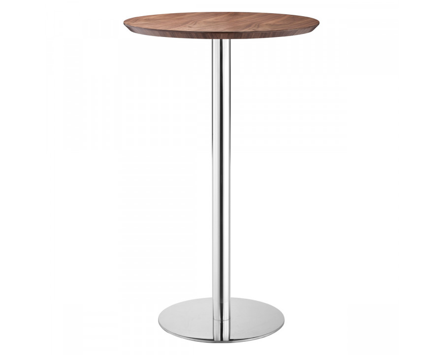 ZUO - Bergen Bar Table in Brown/Silver