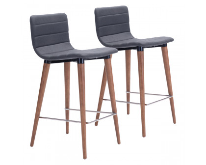 ZUO - Jericho Counter Chair (Set Of 2)