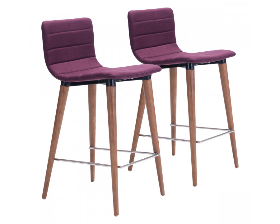 ZUO - Jericho Counter Chair (Set Of 2)