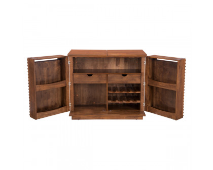 ZUO - Linea Bar Cabinet in Walnut