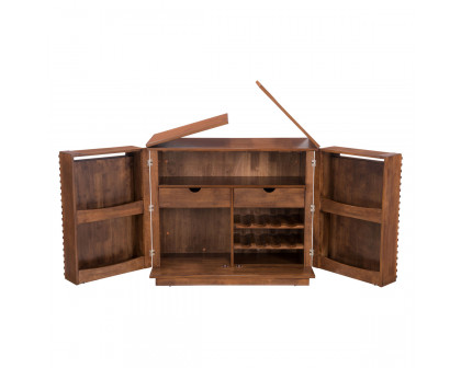 ZUO - Linea Bar Cabinet in Walnut