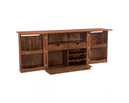 ZUO - Linea Bar Cabinet in Walnut