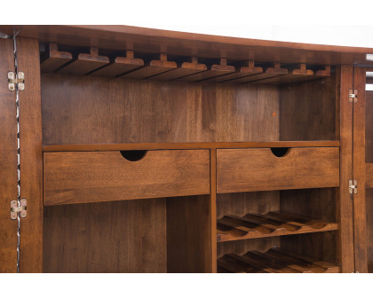 ZUO - Linea Bar Cabinet in Walnut