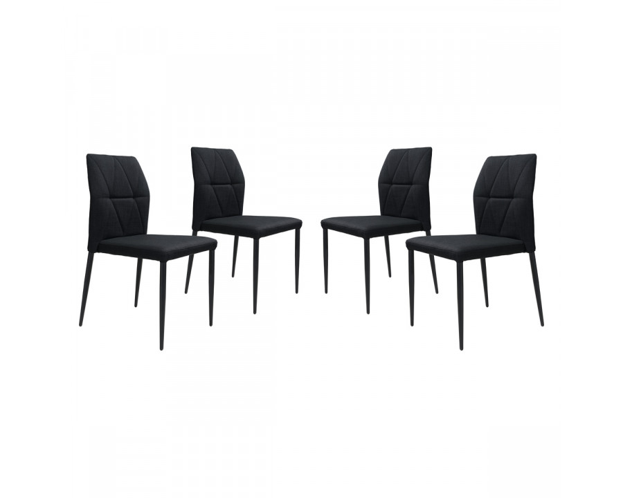 ZUO - Revolution Dining Chair (Set Of 4) in Black