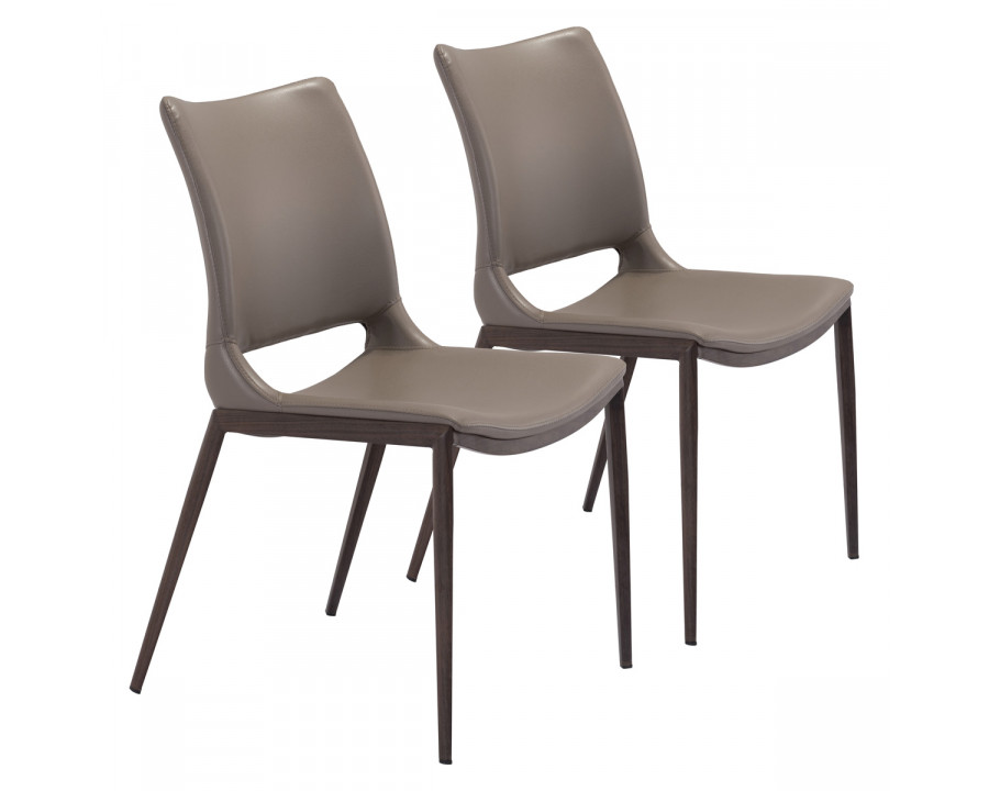 ZUO Ace Dining Chair (Set Of 2) - Brown