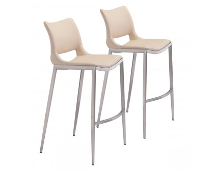 ZUO - Ace Bar Chair (Set Of 2)