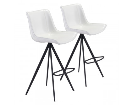 ZUO - Aki Bar Chair (Set Of 2)