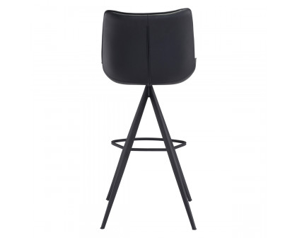 ZUO Aki Bar Chair (Set Of 2) - Black