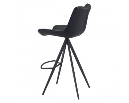 ZUO Aki Bar Chair (Set Of 2) - Black