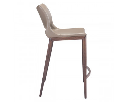 ZUO Ace Counter Chair (Set Of 2) - Brown