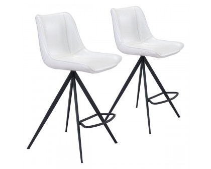 ZUO - Aki Counter Chair (Set Of 2)