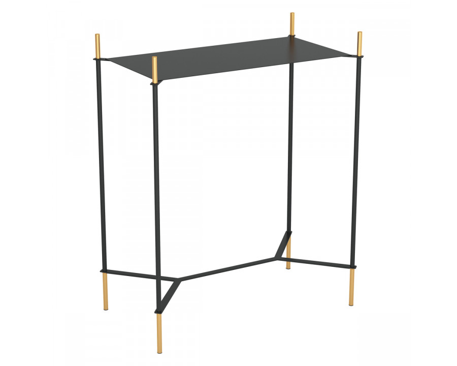 ZUO - Austin Side Table in Gold/Black