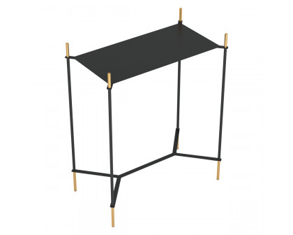 ZUO - Austin Side Table in Gold/Black