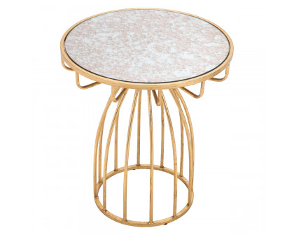 ZUO - Silo Side Table in Gold