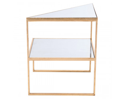 ZUO - Planes Side Table in Gold