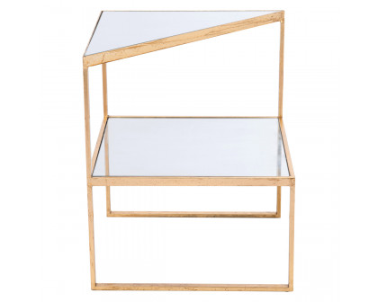 ZUO - Planes Side Table in Gold