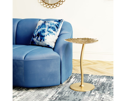 ZUO - Lily Side Table in Gold