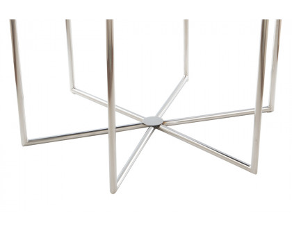 ZUO - Forma Side Table in Multi-Color/Silver