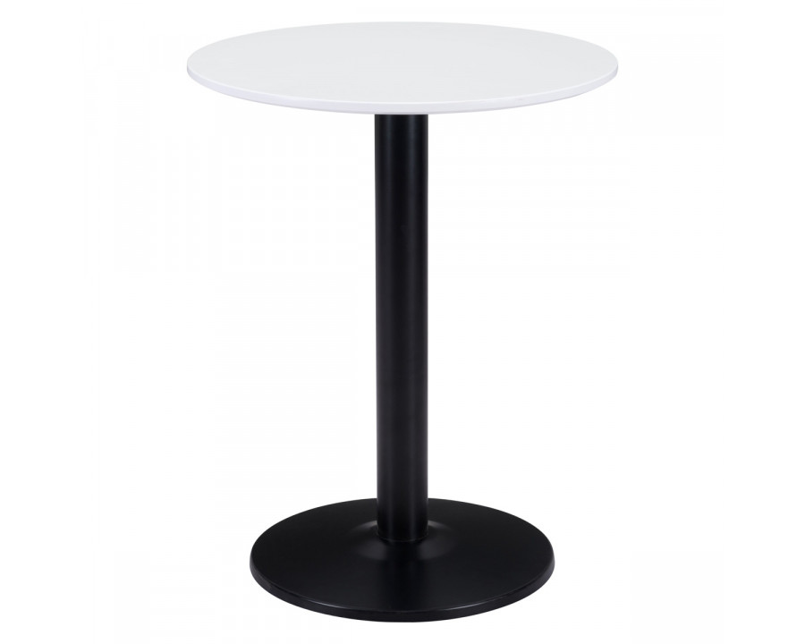 ZUO Alto Bistro Table - White/Black