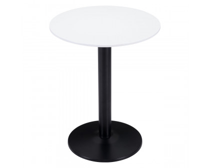 ZUO Alto Bistro Table - White/Black