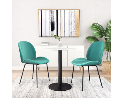 ZUO Alto Bistro Table - White/Black