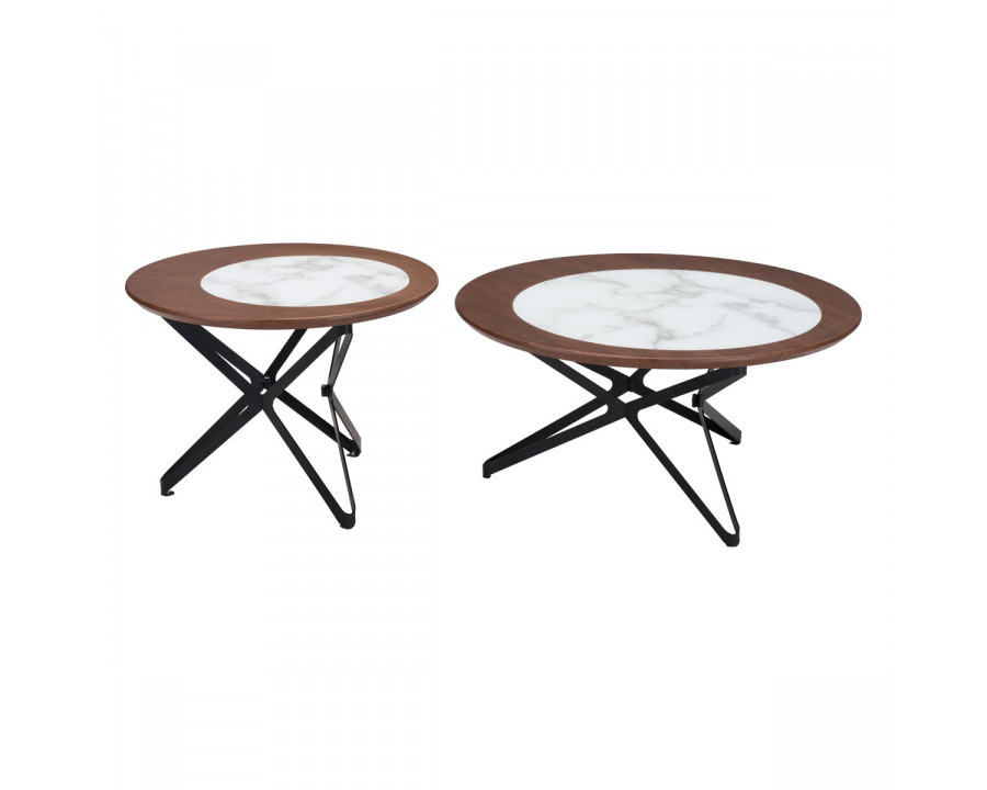 ZUO - Anderson Coffee Table Set in Multi-Color/Black