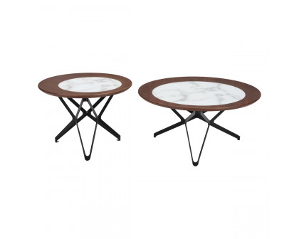 ZUO - Anderson Coffee Table Set in Multi-Color/Black